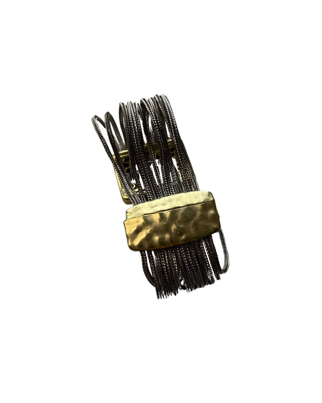 JACQUELINE KENT Silver-tone Stone Bracelet