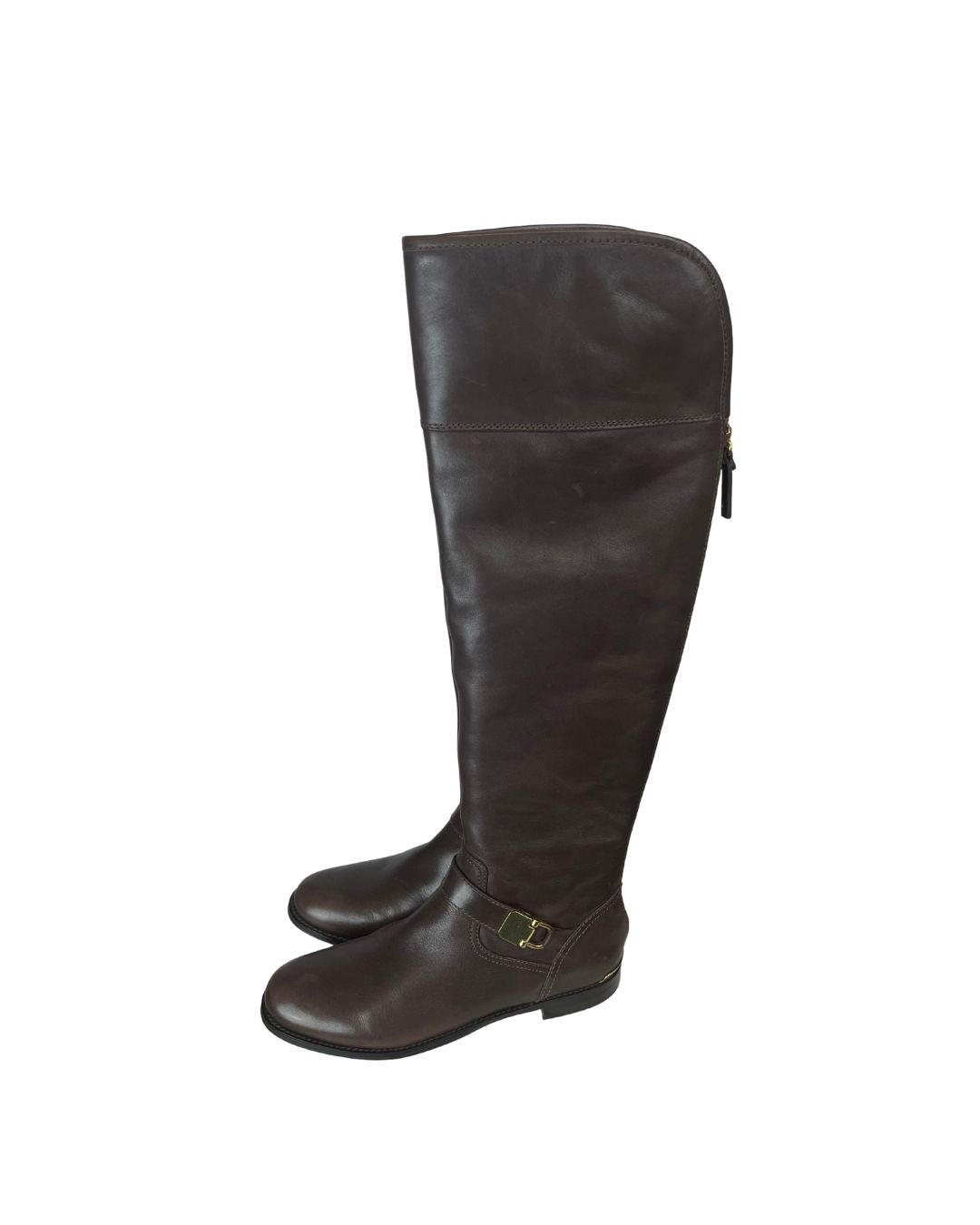COACH Madeline Over-the-Knee Leather Boots