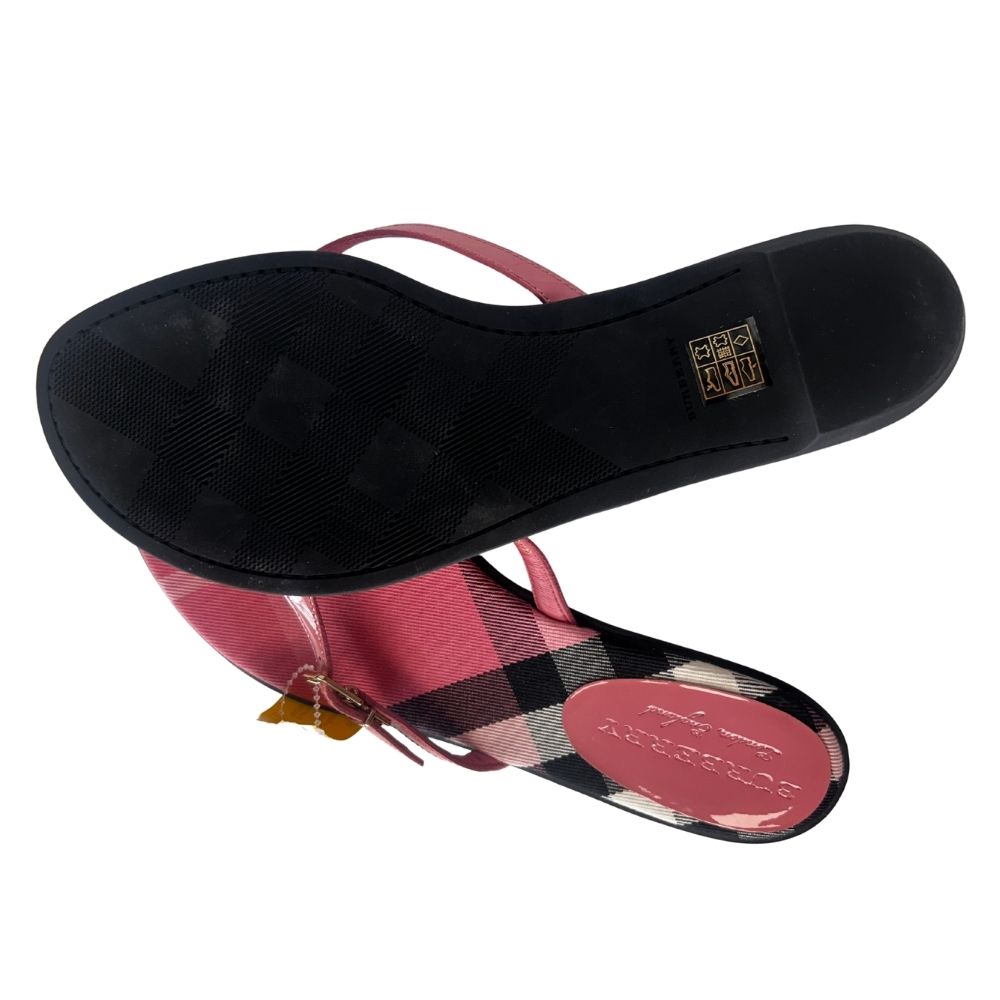 BURBERRY 8 Pink Sandals