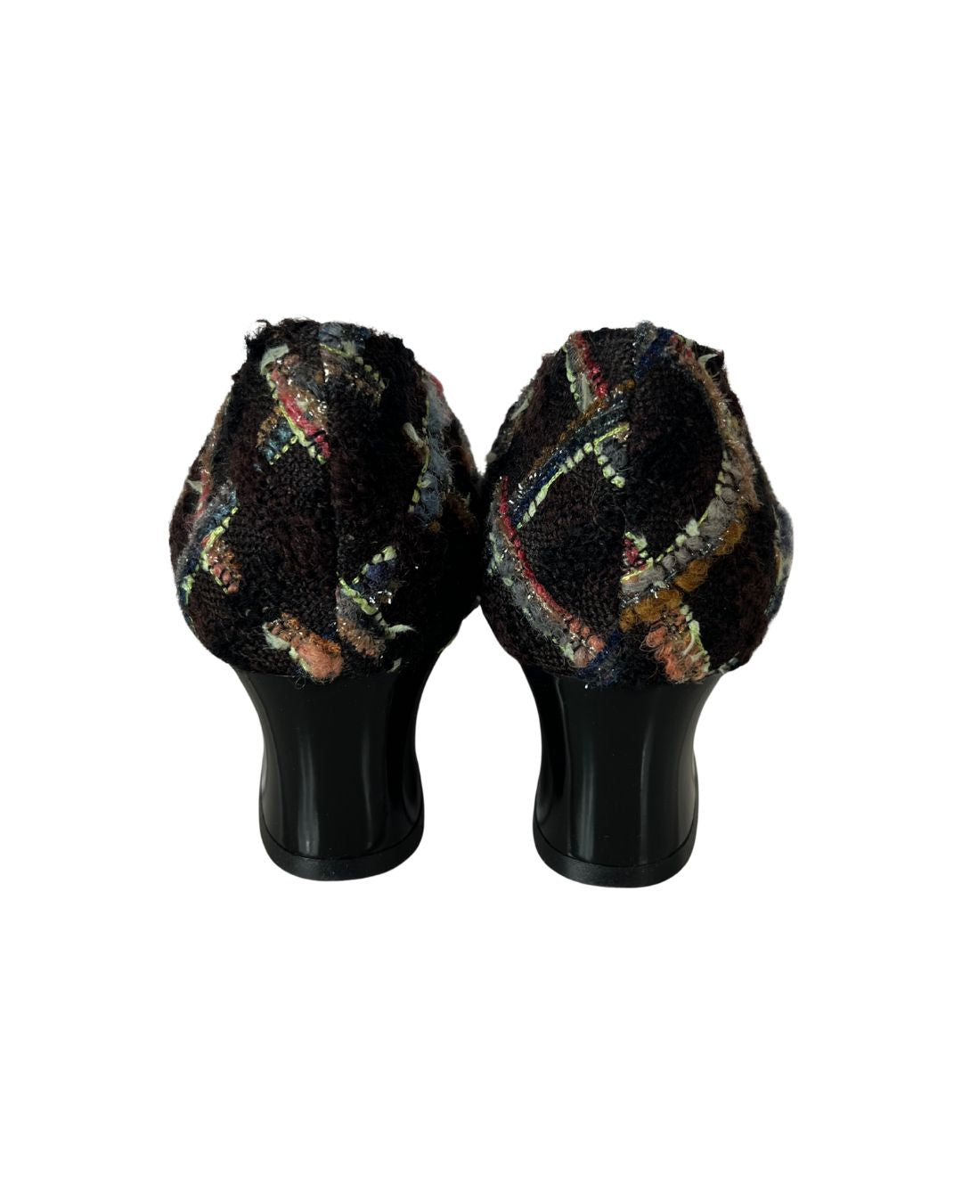 TORY BURCH 8 Black Print Boots