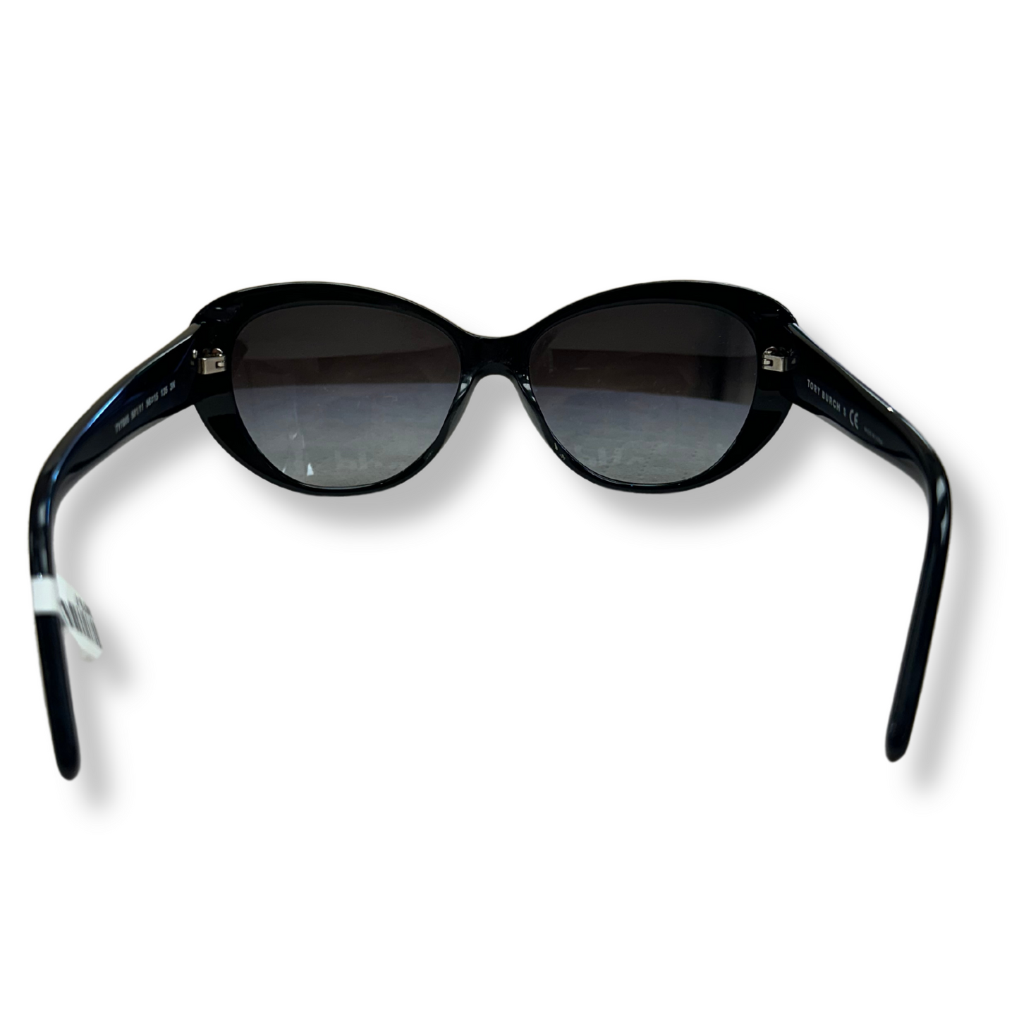 TORY BURCH Black Round Sunglasses