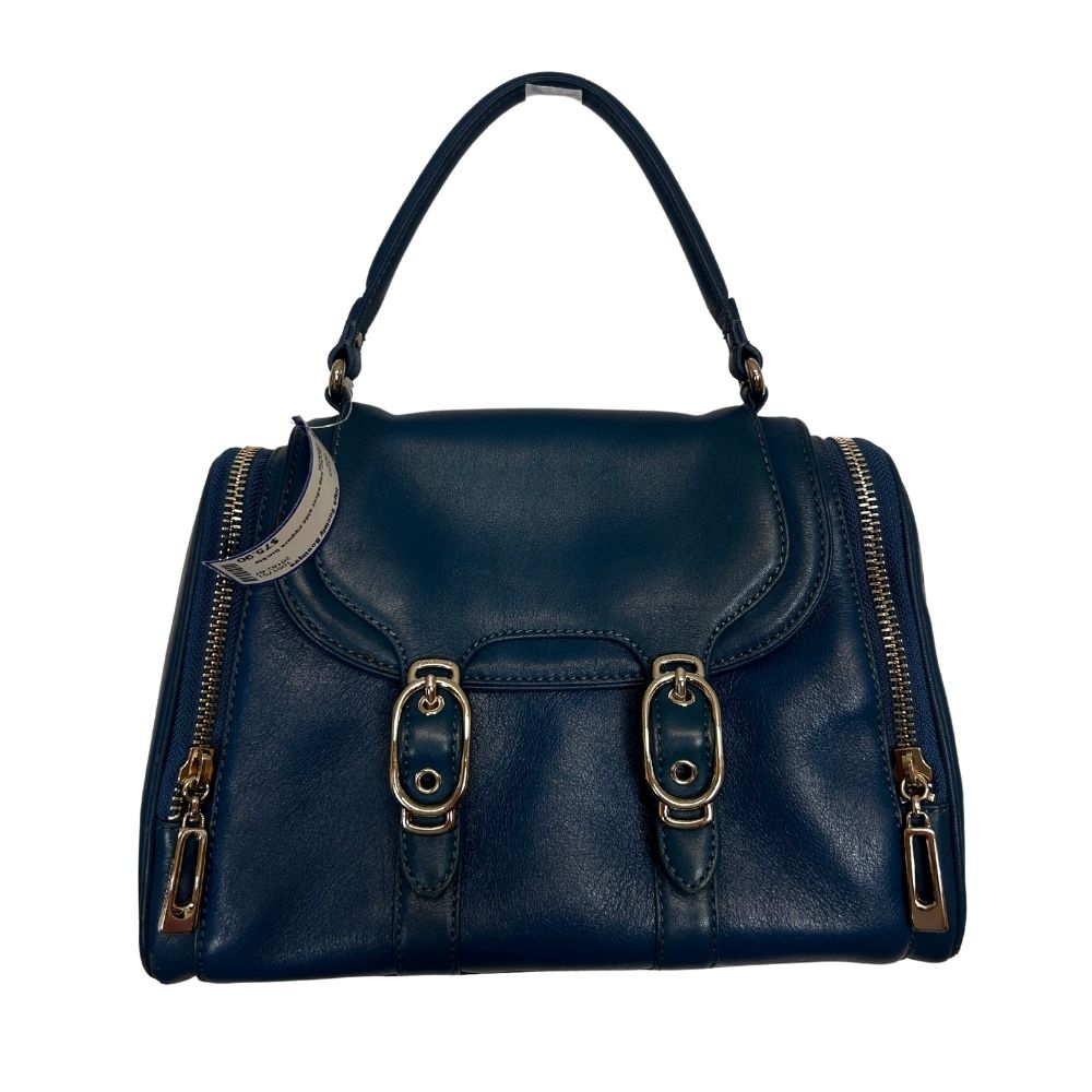 Cole Haan Silver Leather Doctor Bag