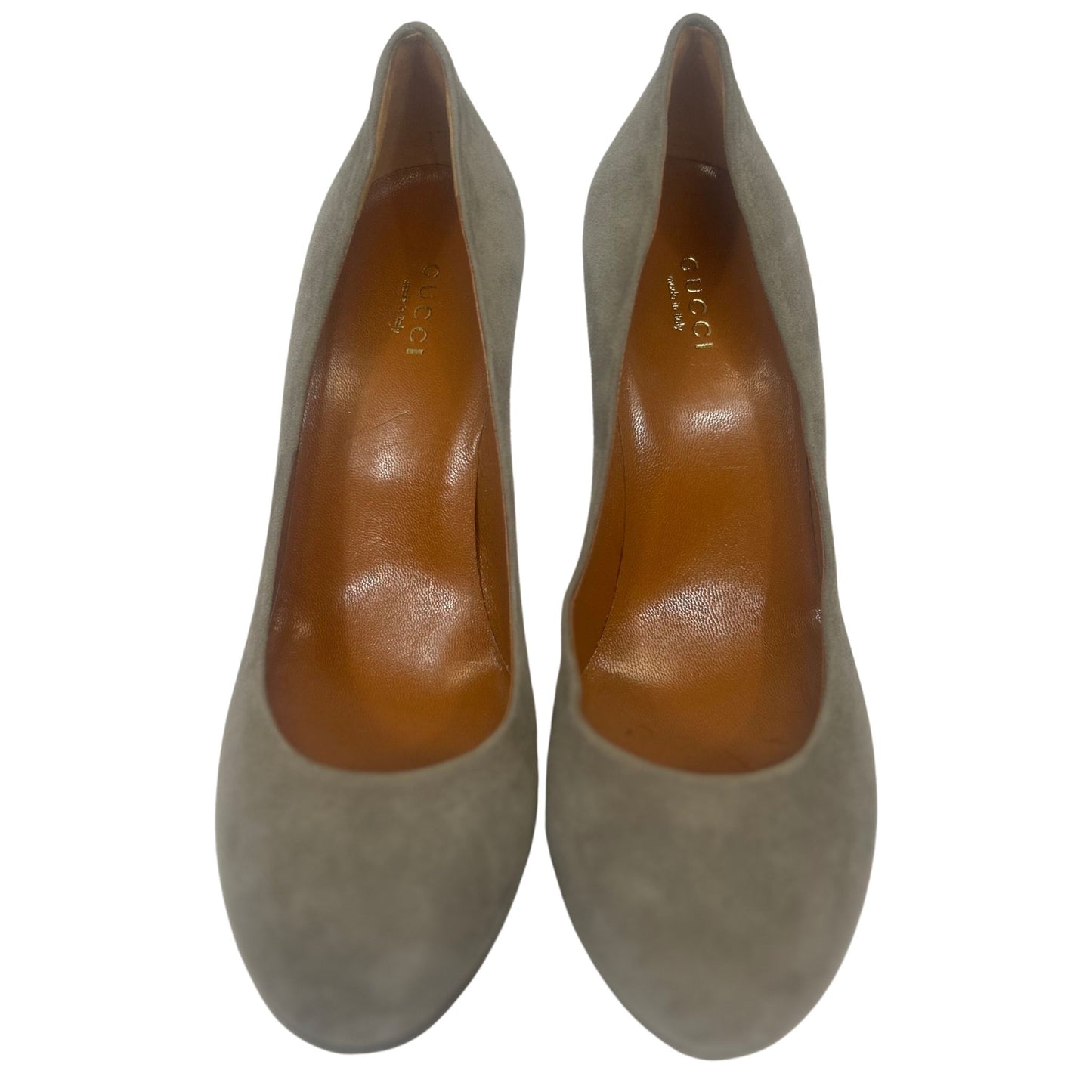 GUCCI 7.5 Gray Shoes