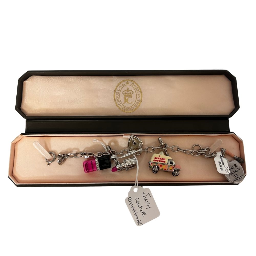 JUICY COUTURE Chain silver tone JEWELRY