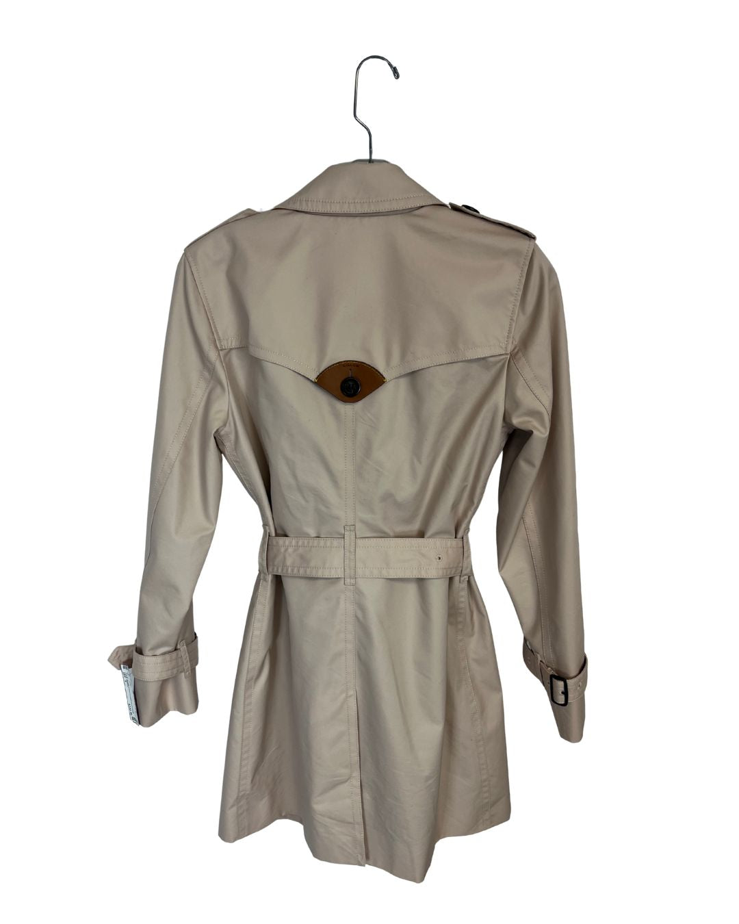 COACH Blush Trench Coat (Size S)
