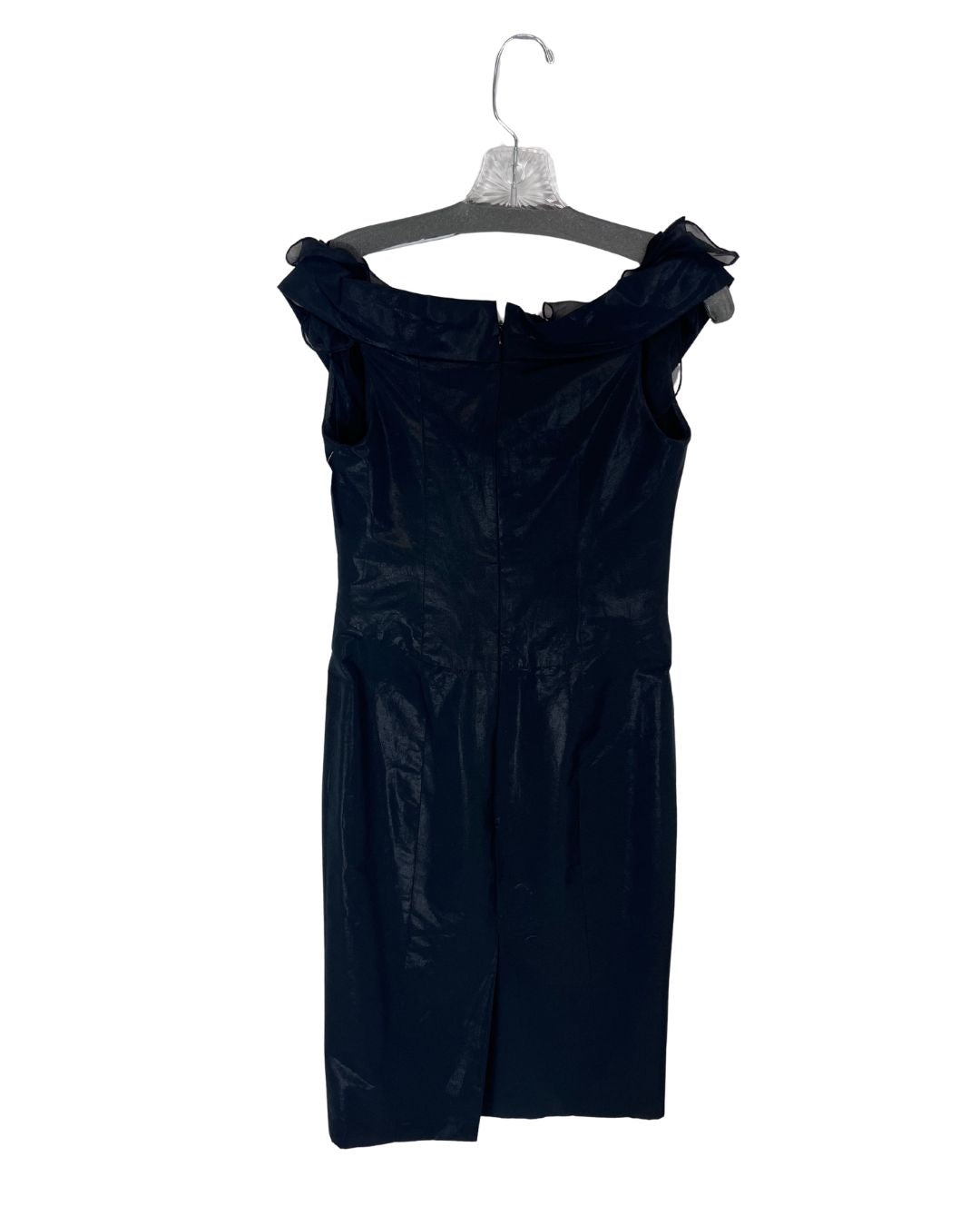 CAROLINA HERRERA Black Cocktail Dress (Size 8)