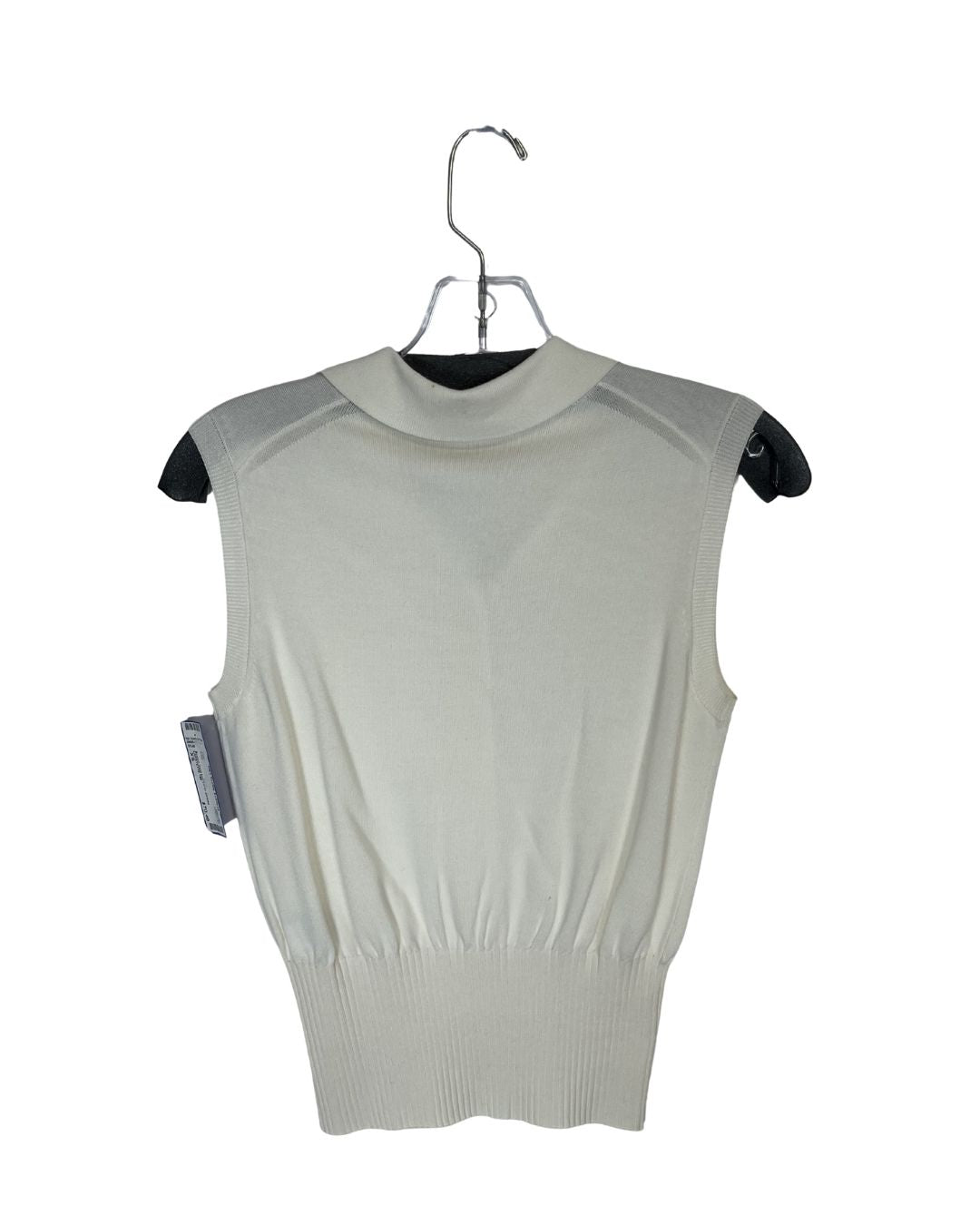 LAFAYETTE 148 White Sleevless Knit Top (Size XS)