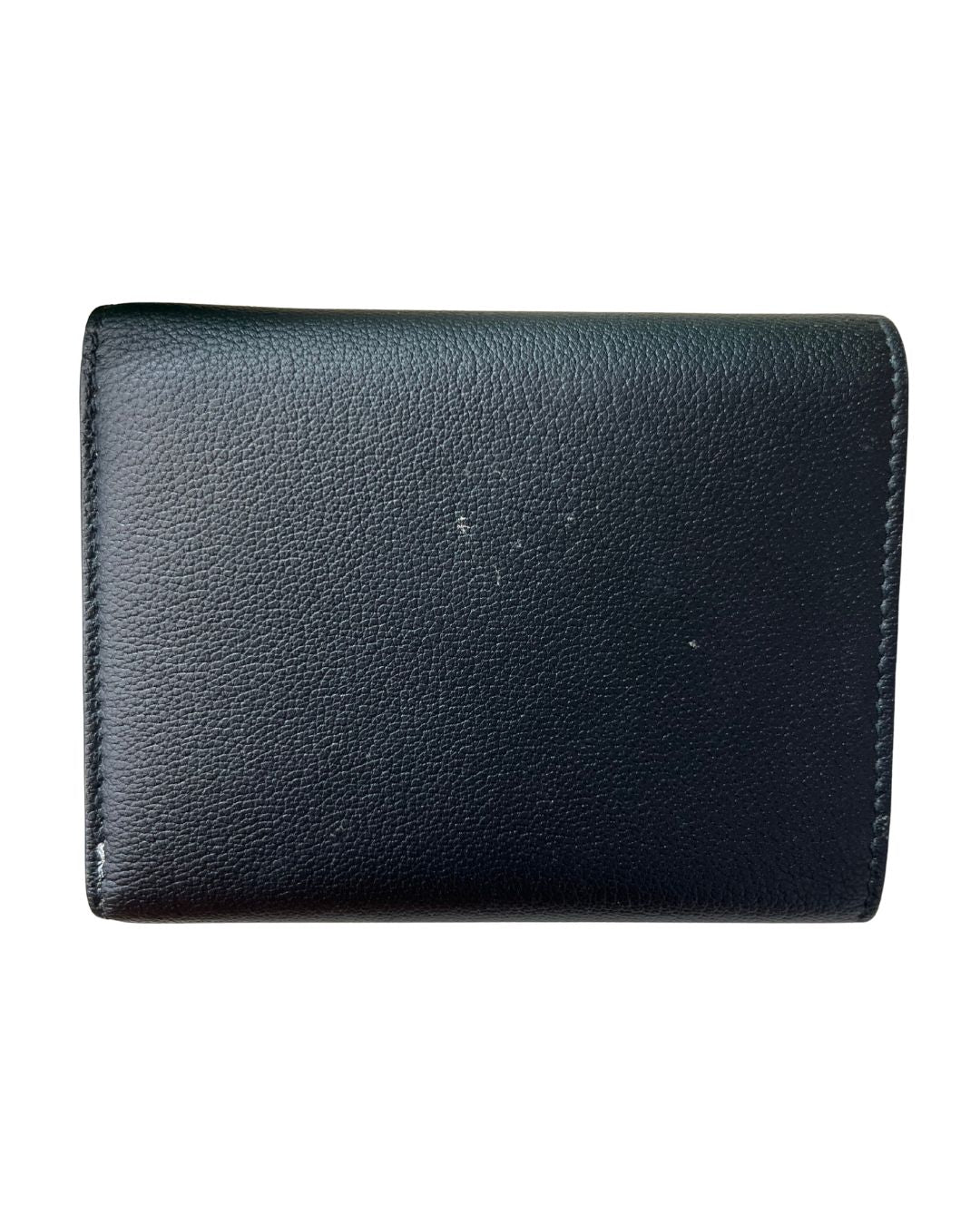 TIFFANY & CO. Black Leather Wallet