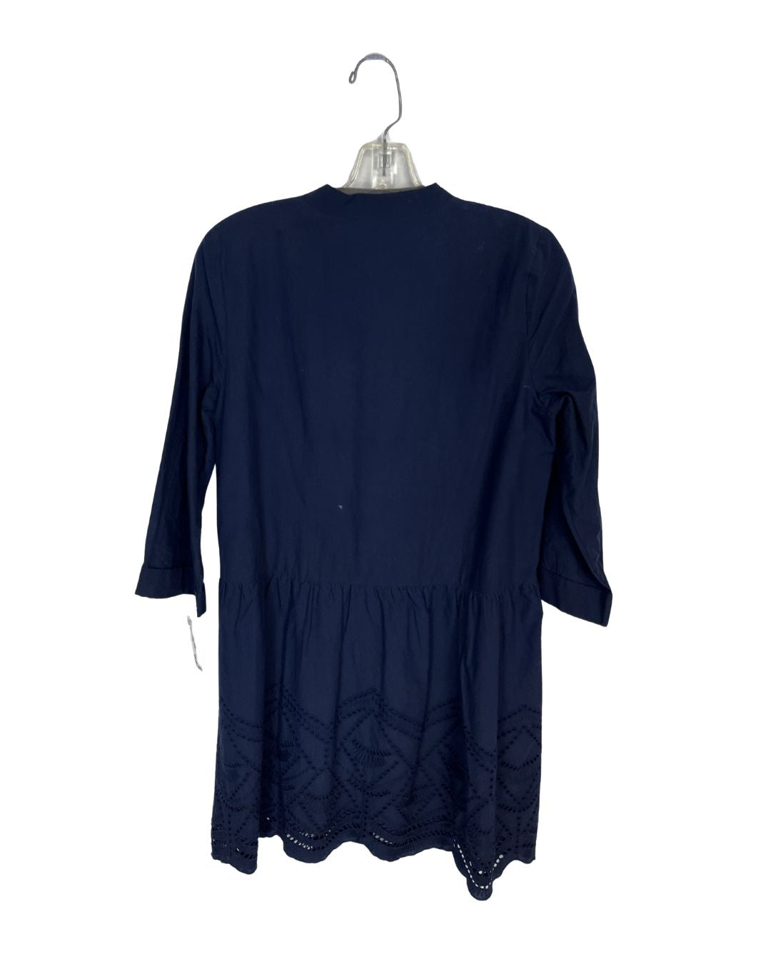 TUCKERNUCK Navy Cotton Dress (Size S)