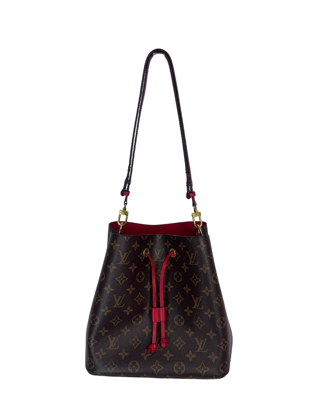 Louis Vuitton モノグラム ベルト ブラック/レッド LOUIS VUITTON NéoNoé MM Monogram Shoulder Bag – High Society