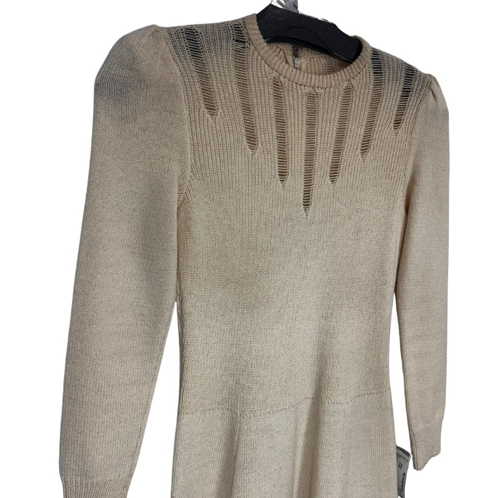 ST JOHN Size XS Cream Dress