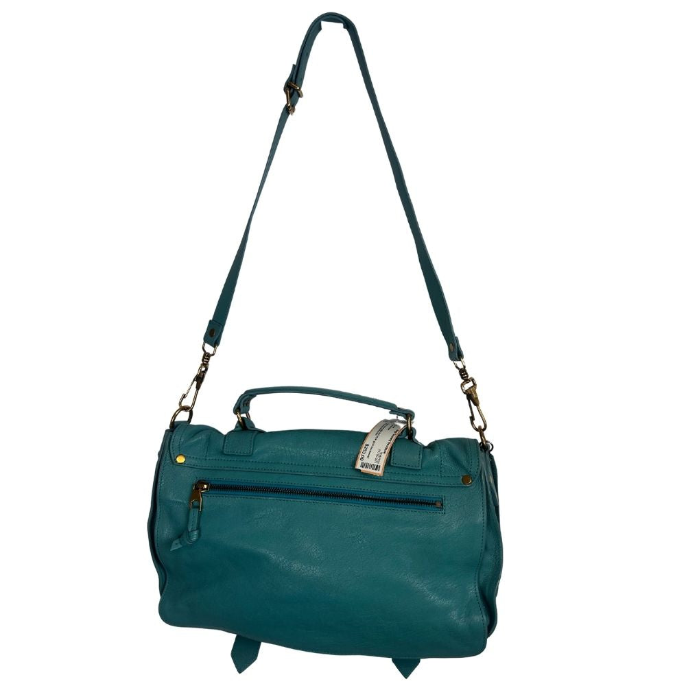 Turquoise Leather Proenza Schouler Purse