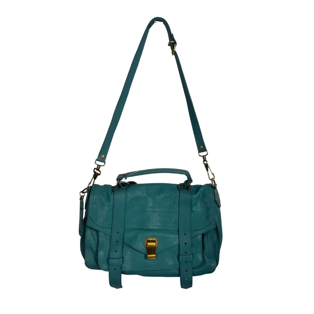 Turquoise Leather Proenza Schouler Purse