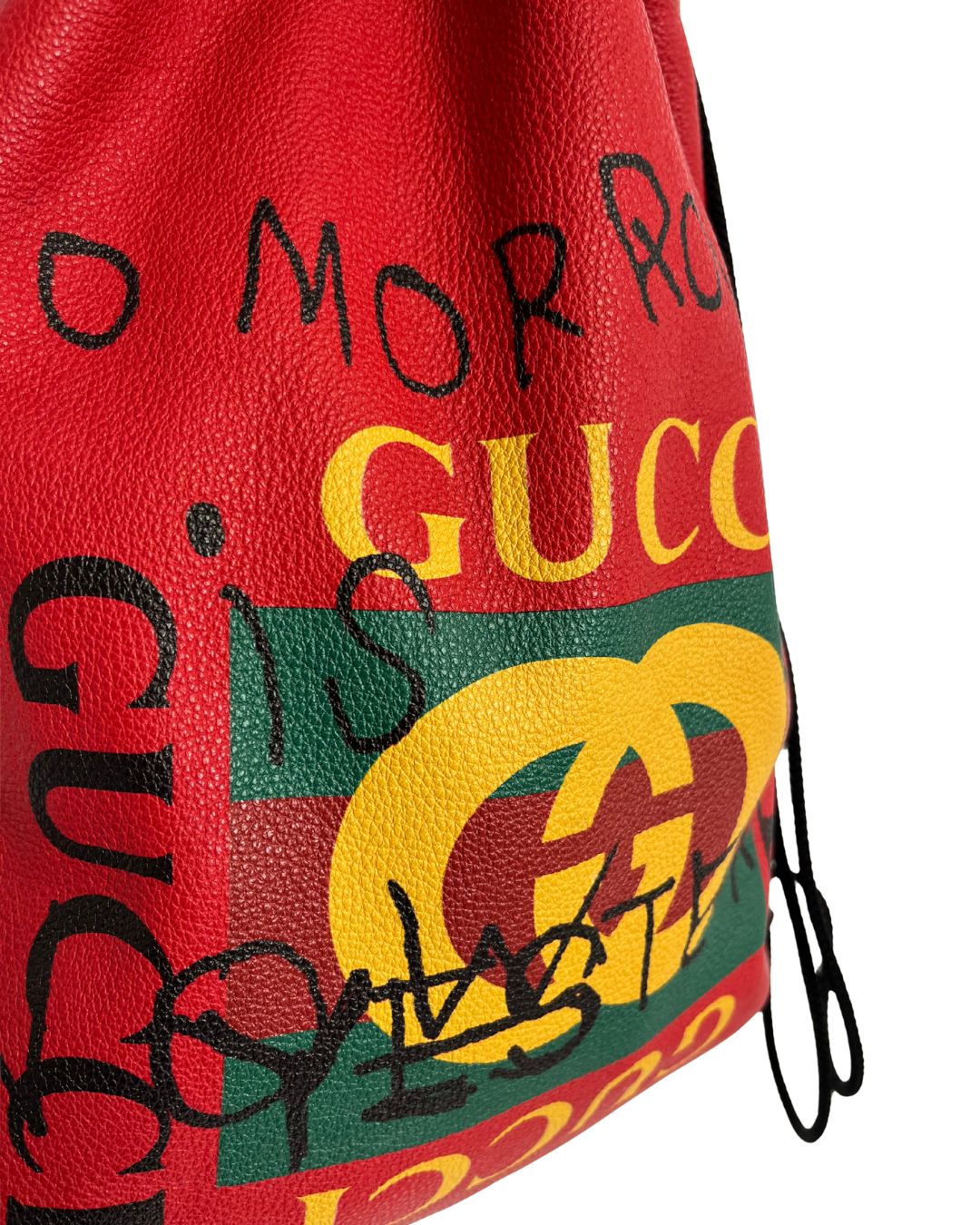 GUCCI Coco Capitán Logo Drawstring Backpack