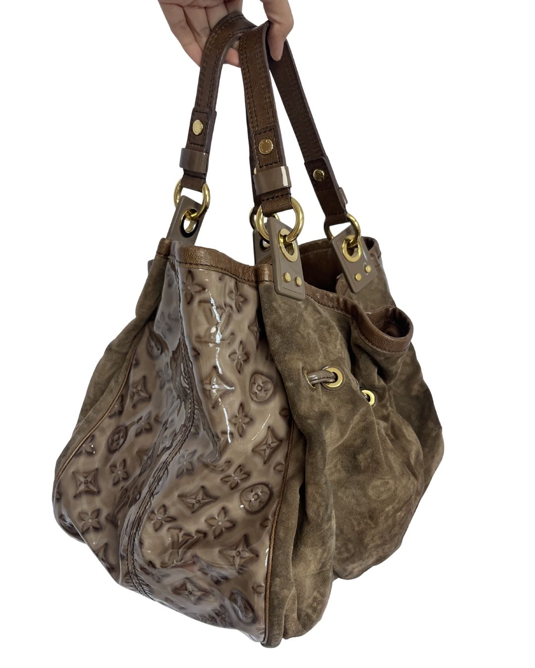 LOUIS VUITTON Irene Coco Brown Tote Bag