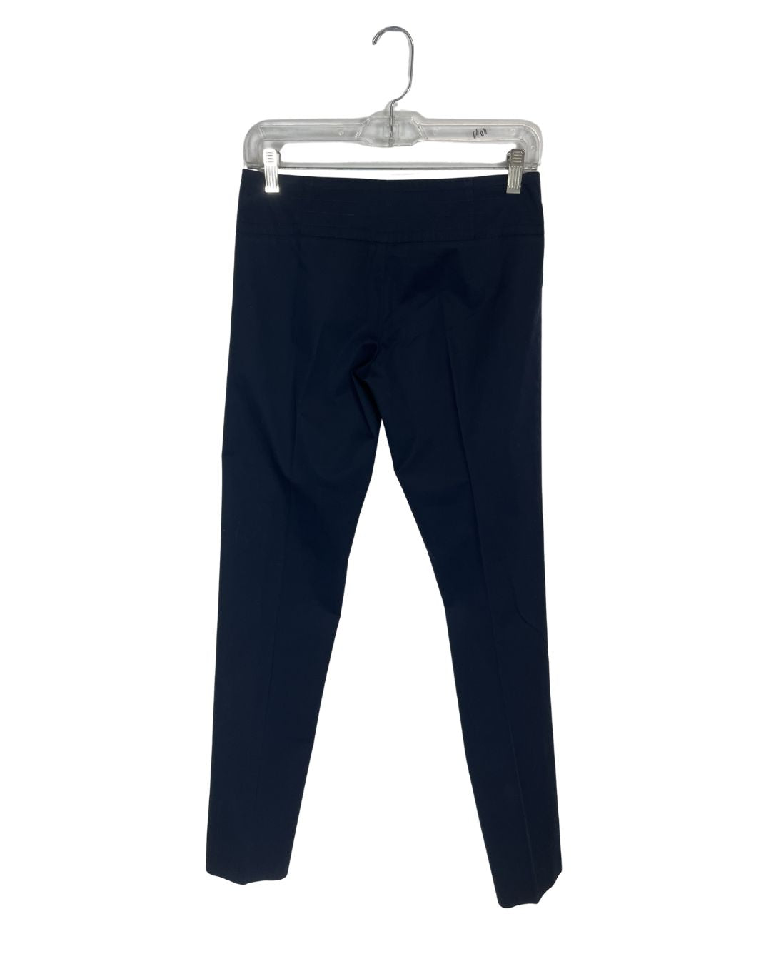 TORY BURCH Navy Blue Nautical Skinny Trousers (Size 2)