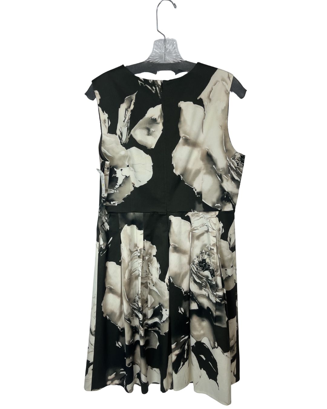 LAFAYETTE 148 Junette Black & White Floral Sleeveless Dress (Size 12)
