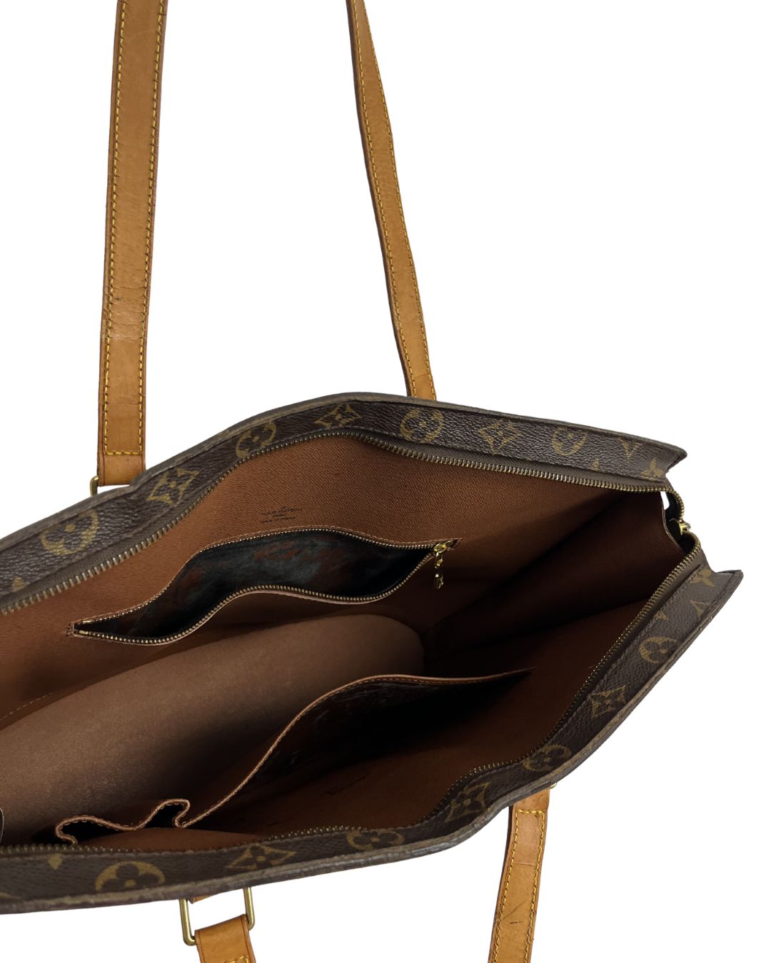 LOUIS VUITTON Brown Monogram Babylone Tote Bag