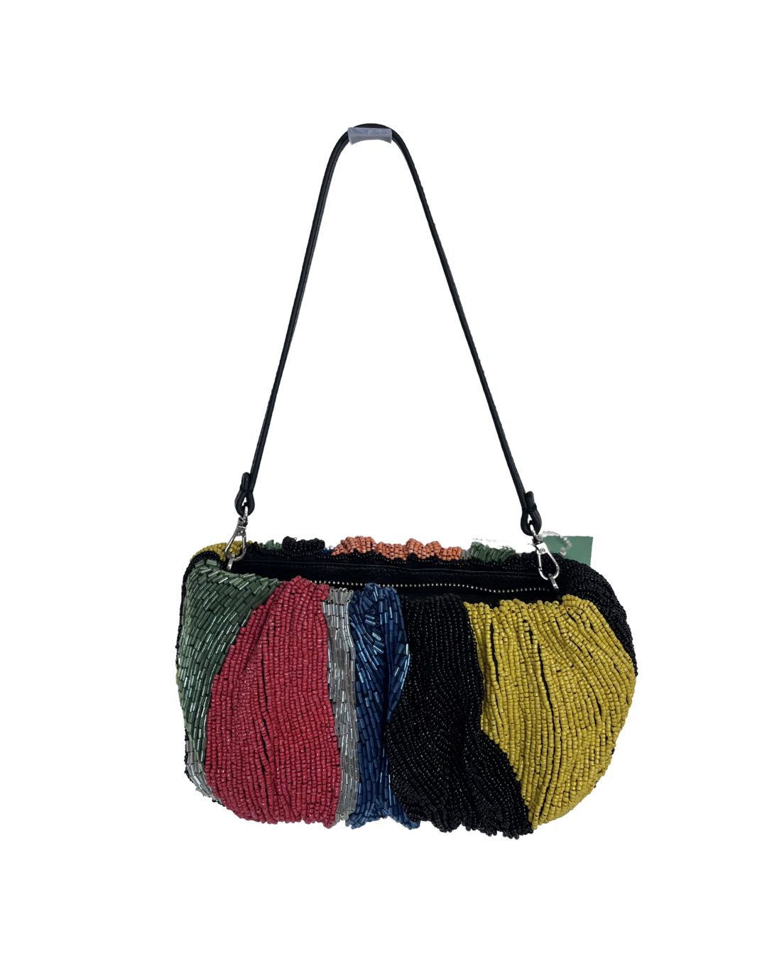 STAUD Beaded Bean Convertible Clutch Bag