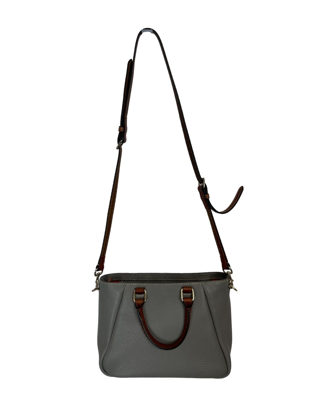DOONEY & BOURKE Gray Leather Satchel