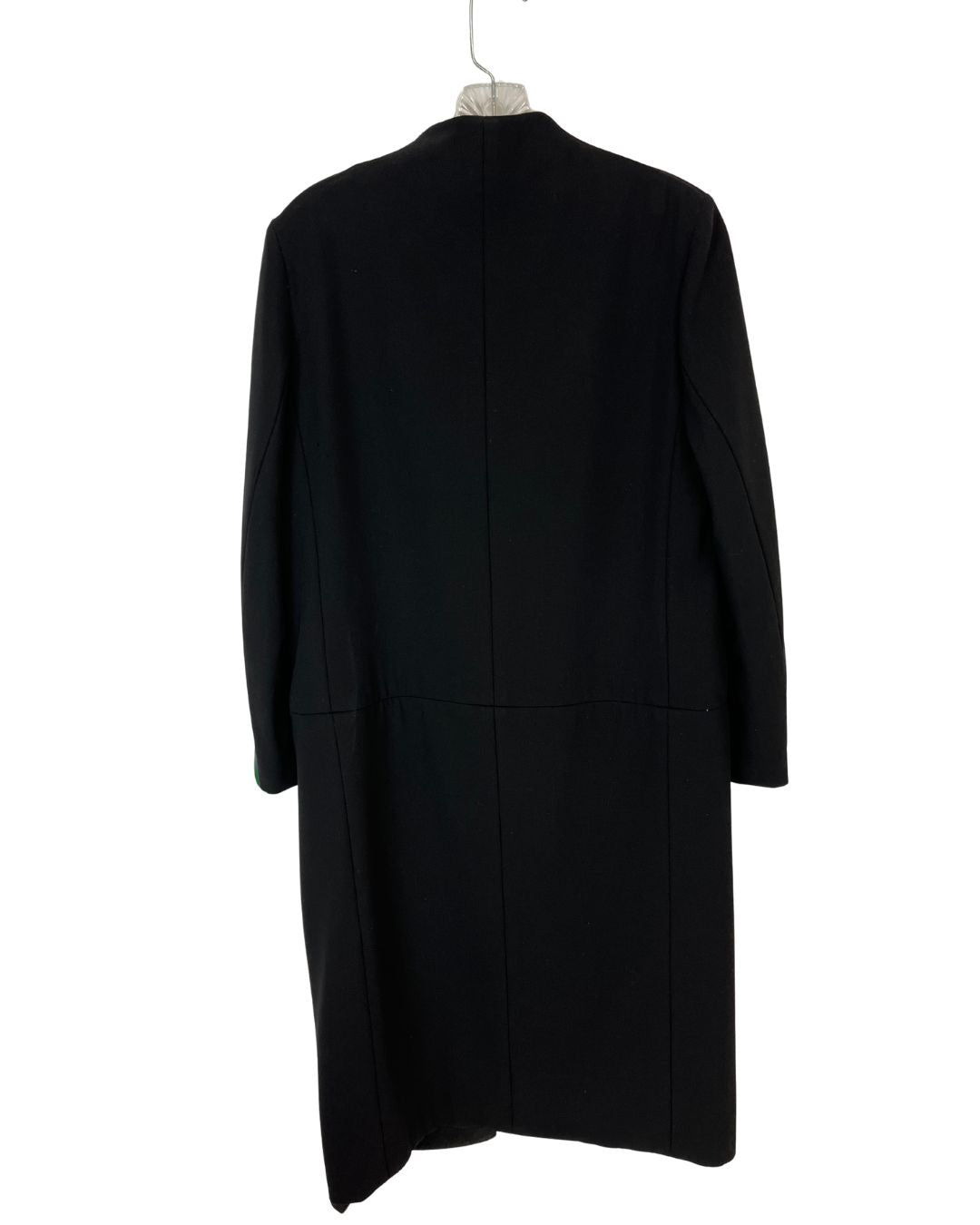 GUCCI Button Down Black Coat – Hidden Buttons