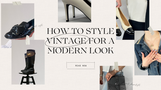 How to Style Vintage Chanel, Louis Vuitton, and More for a Modern Look