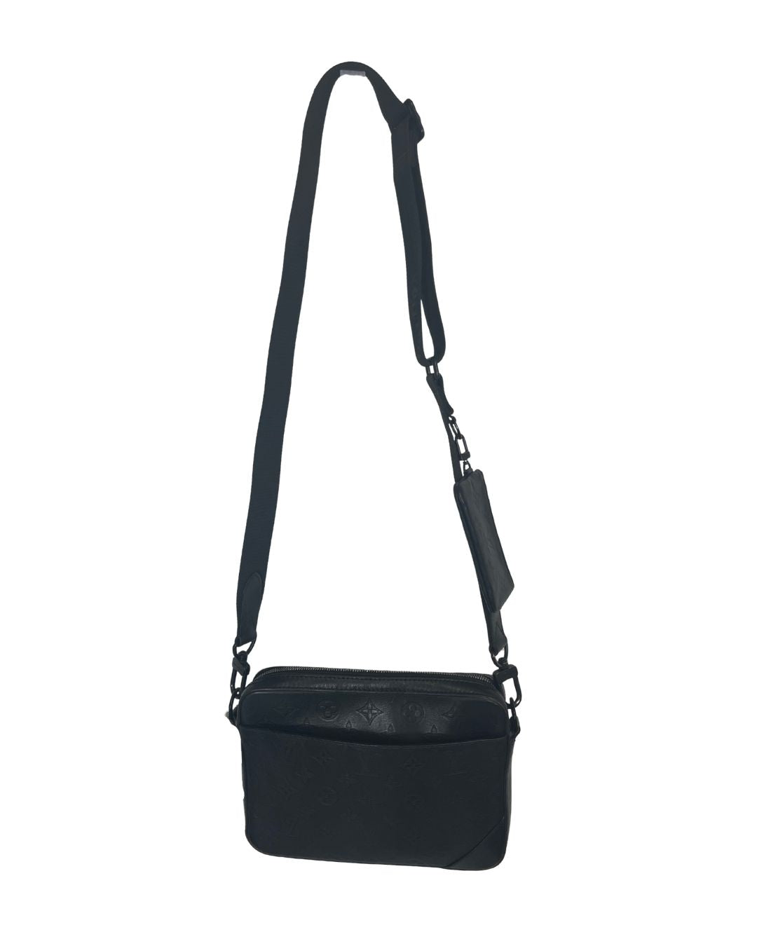 LOUIS VUITTON Black Duo Messenger Bag