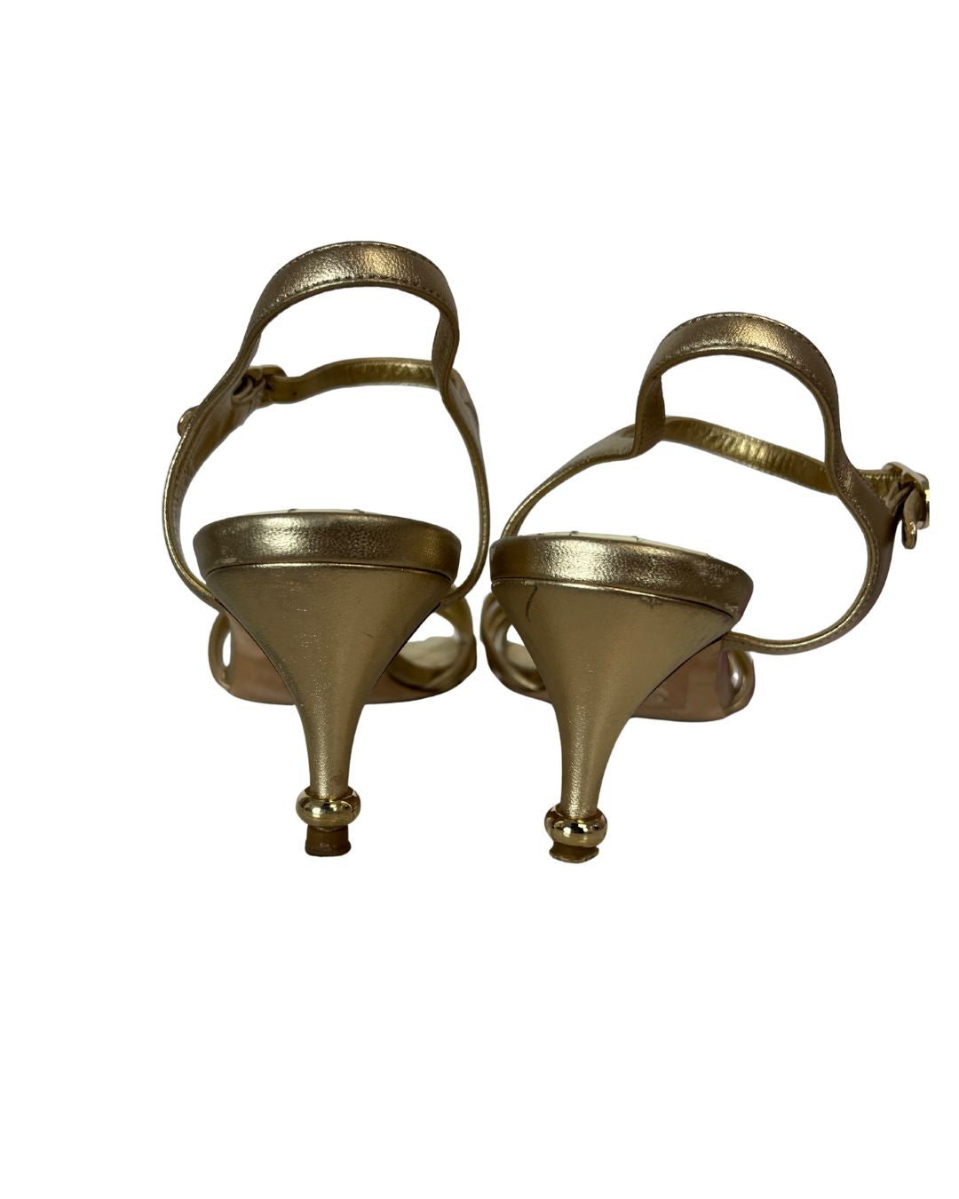 CHANEL Camellia Sandal Heels (US 11)