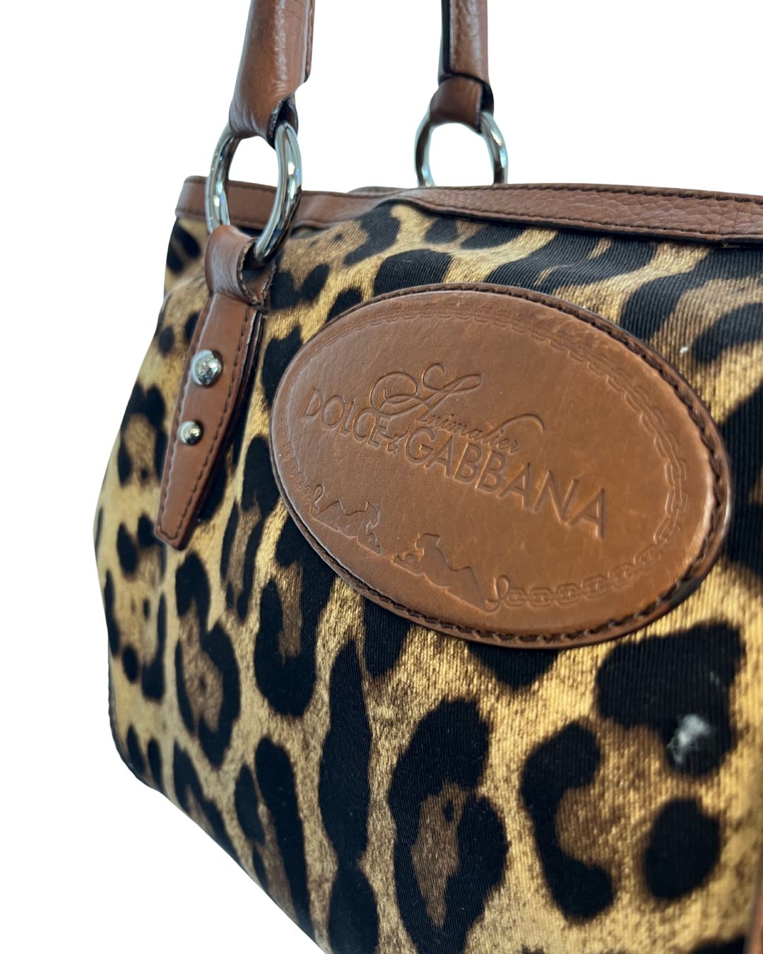 DOLCE & GABBANA Leopard Print Purse