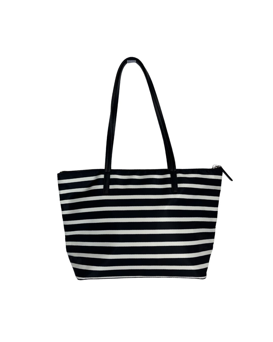 KATE SPADE Hayden Sailing Black & White Stripe Tote Bag