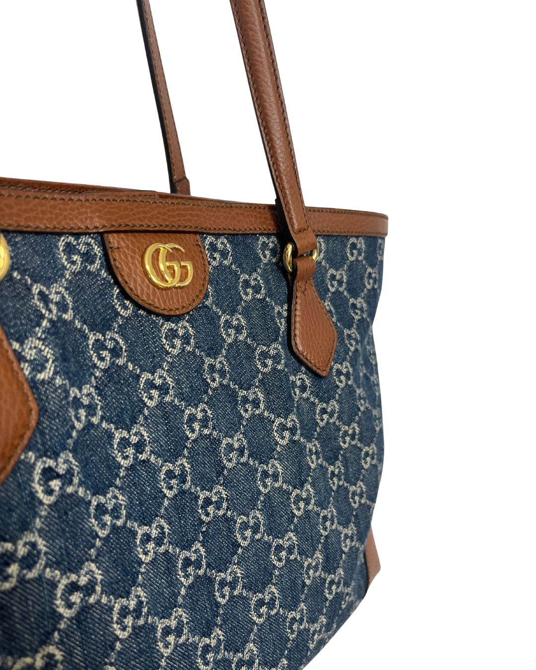 GUCCI GG Denim Tote