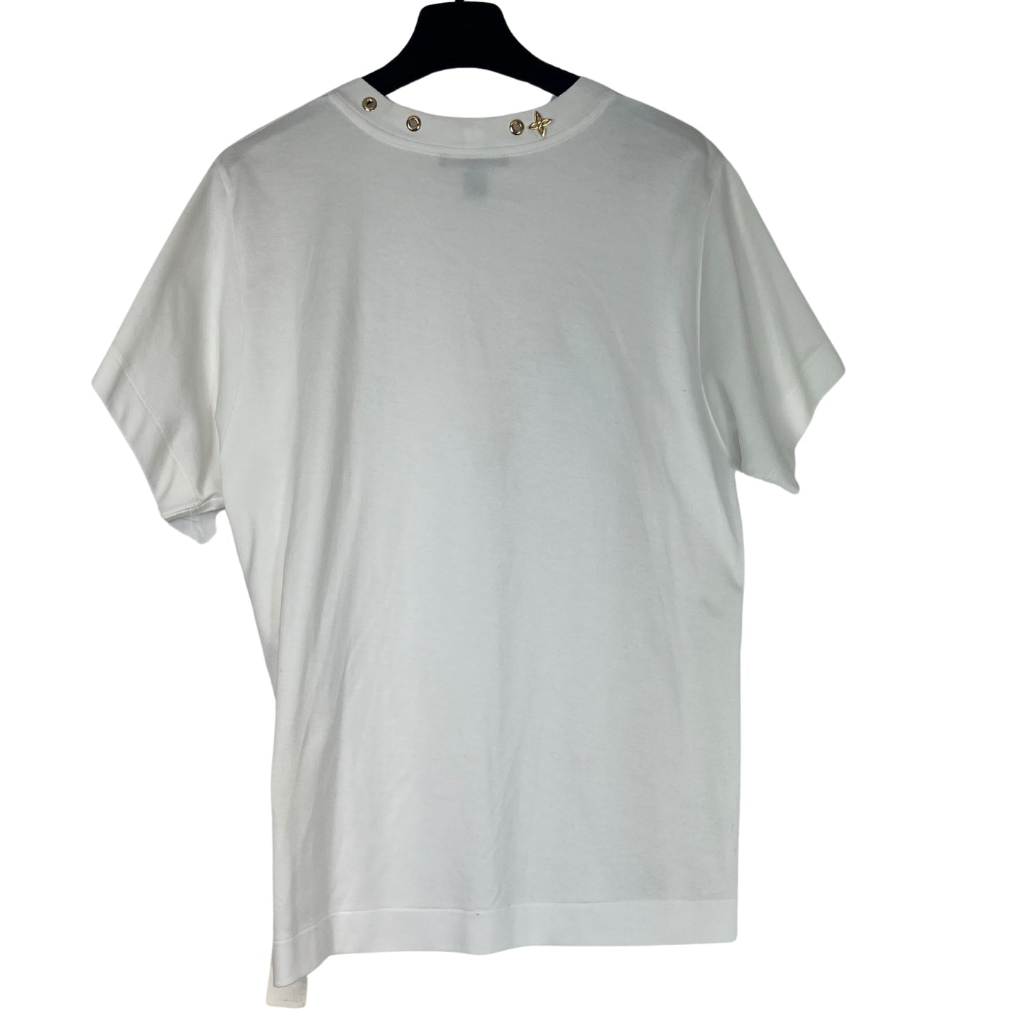 LOUIS VUITTON White Side Strap T-Shirt