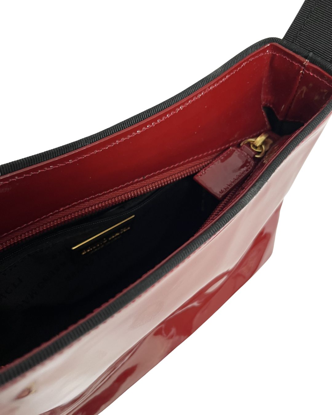 BRUNO MAGLI Vintage Red Leather Handbag