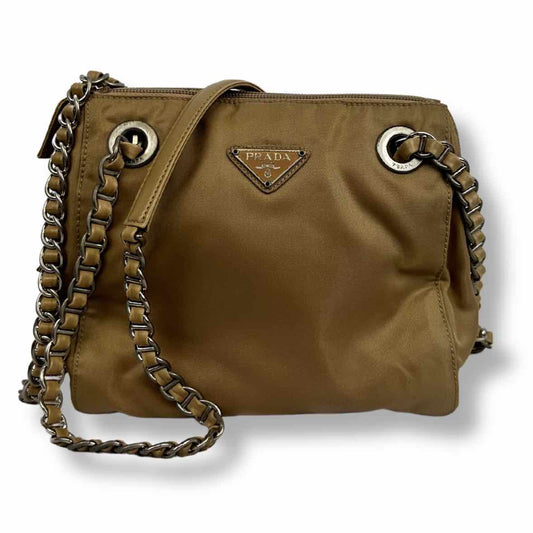 PRADA Tessuto Catena Shoulder Bag