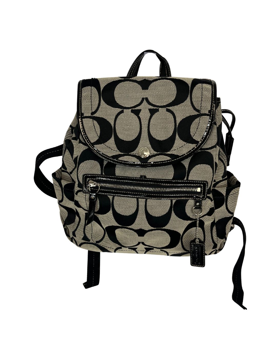 COACH Signature Canvas Backpack