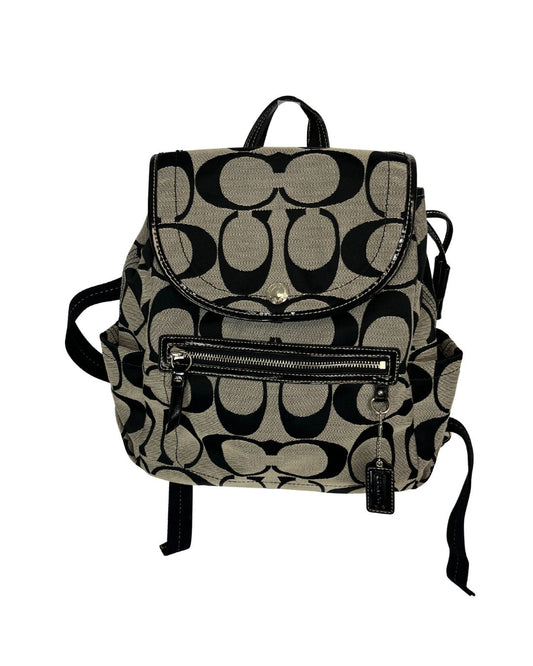 COACH Signature Canvas Backpack