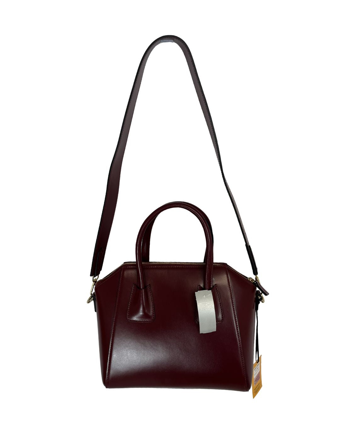 VALENTINO Minimi Forever Burgundy Leather Handbag