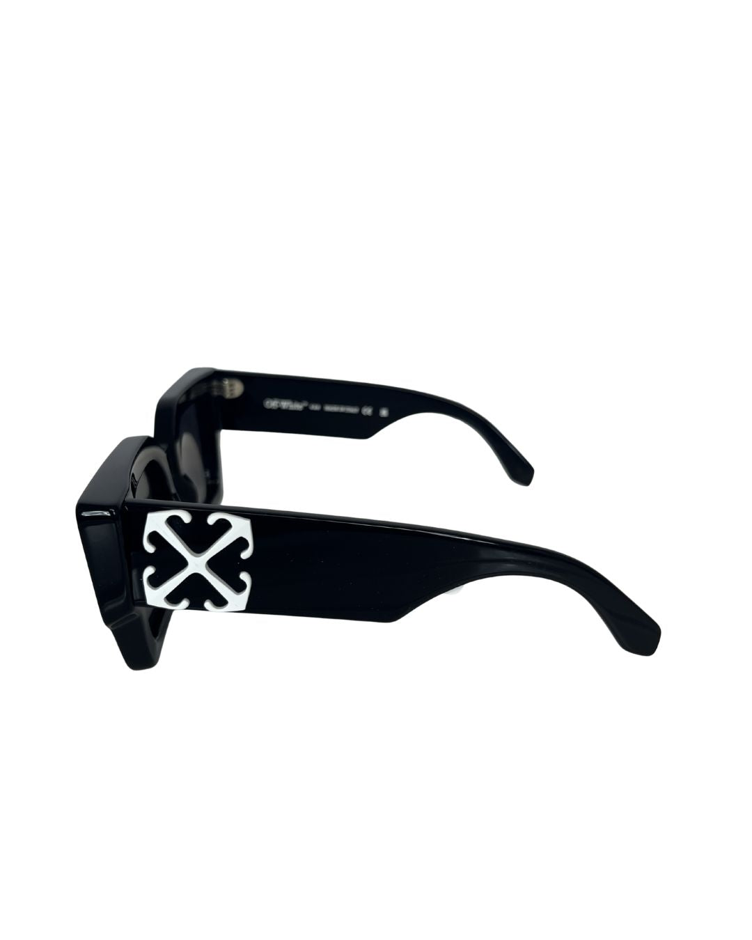 OFF WHITE Rectangular Framed Black Sunglasses