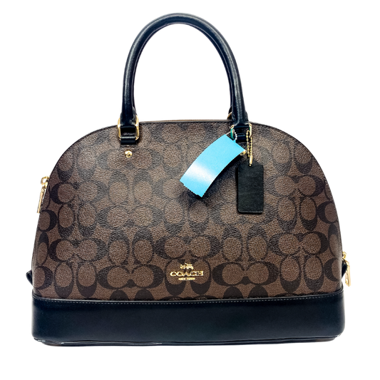 COACH Brown Rounded Dome Bag