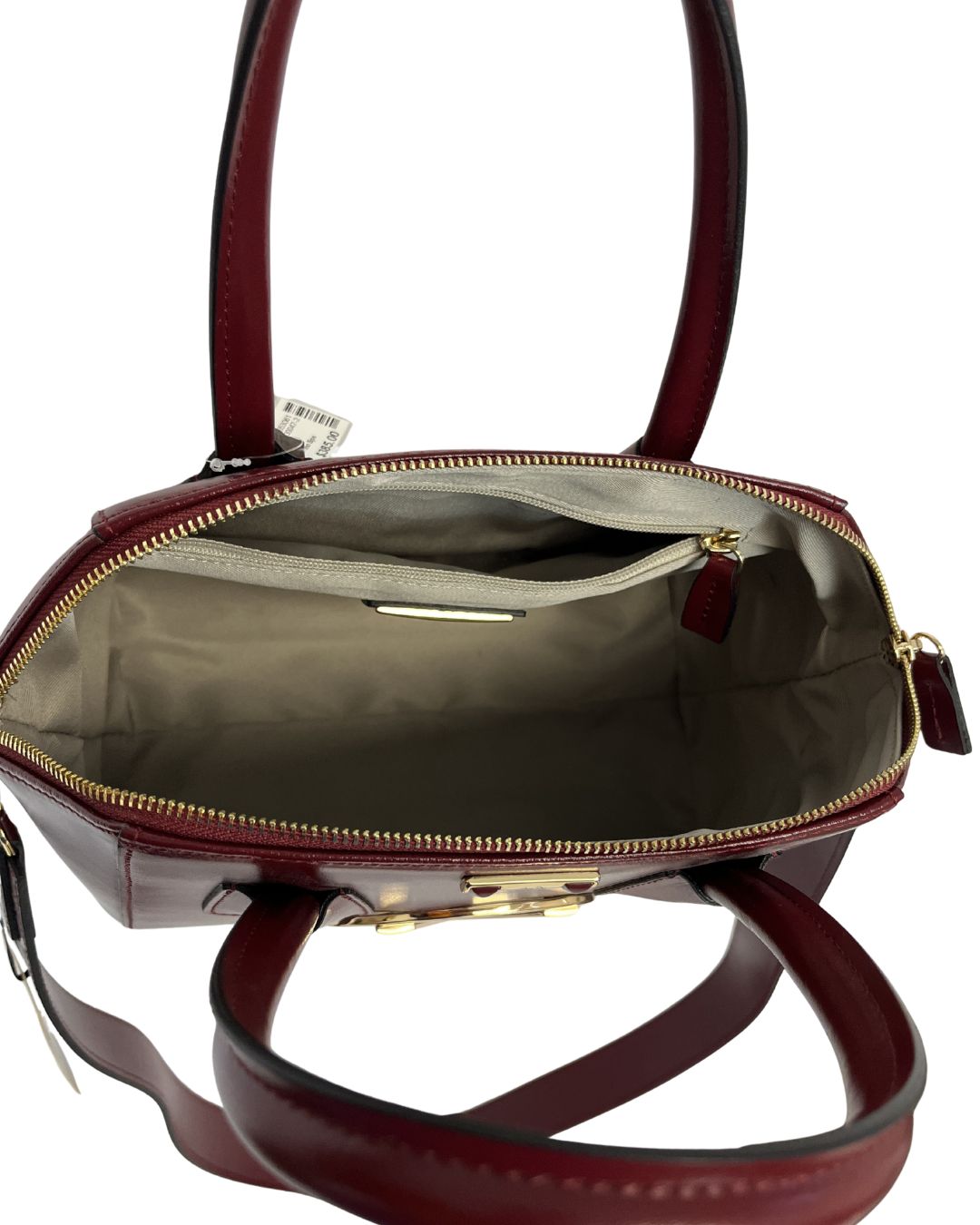 VALENTINO Minimi Forever Burgundy Leather Handbag