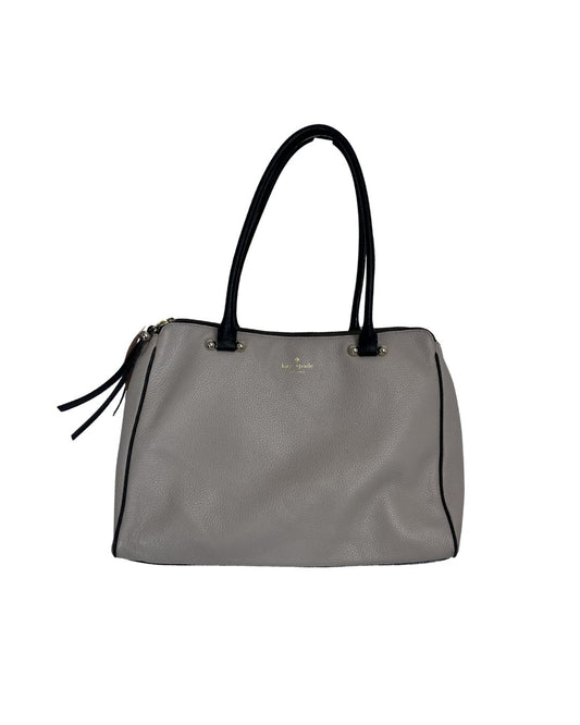 KATE SPADE Charles Street Kensington Taupe Leather Tote Bag