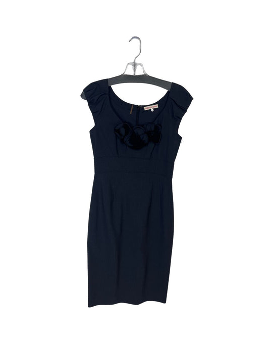 REBECCA TAYLOR Black Cocktail Dress (Size 4)