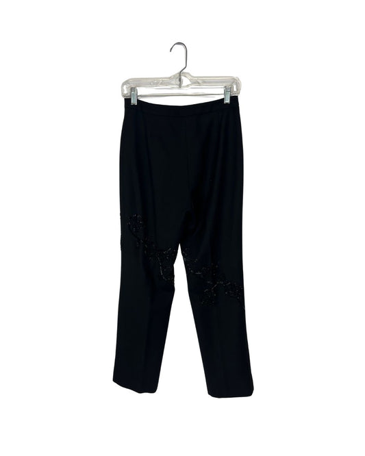 GIANNI VERSACE Black Pants