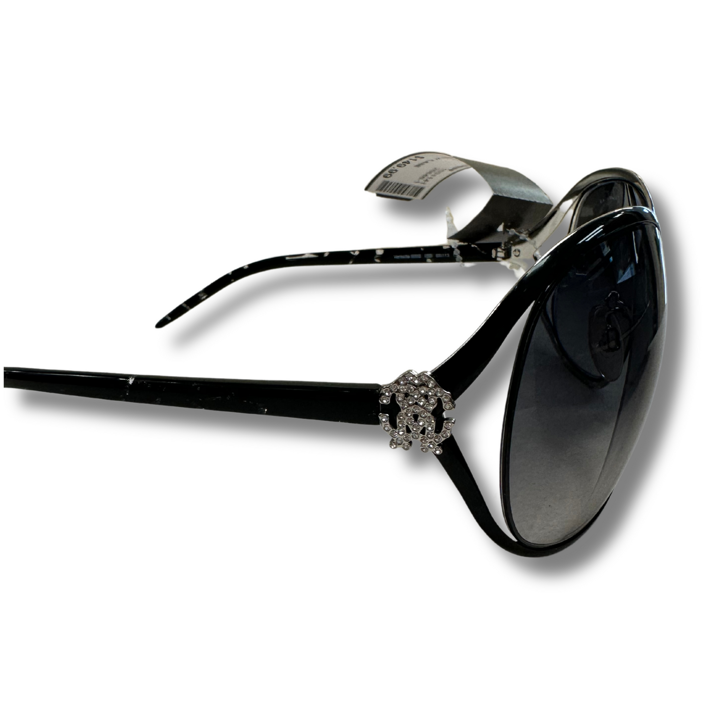 ROBERTO CAVALLI Large Oval Frame Sunglasses