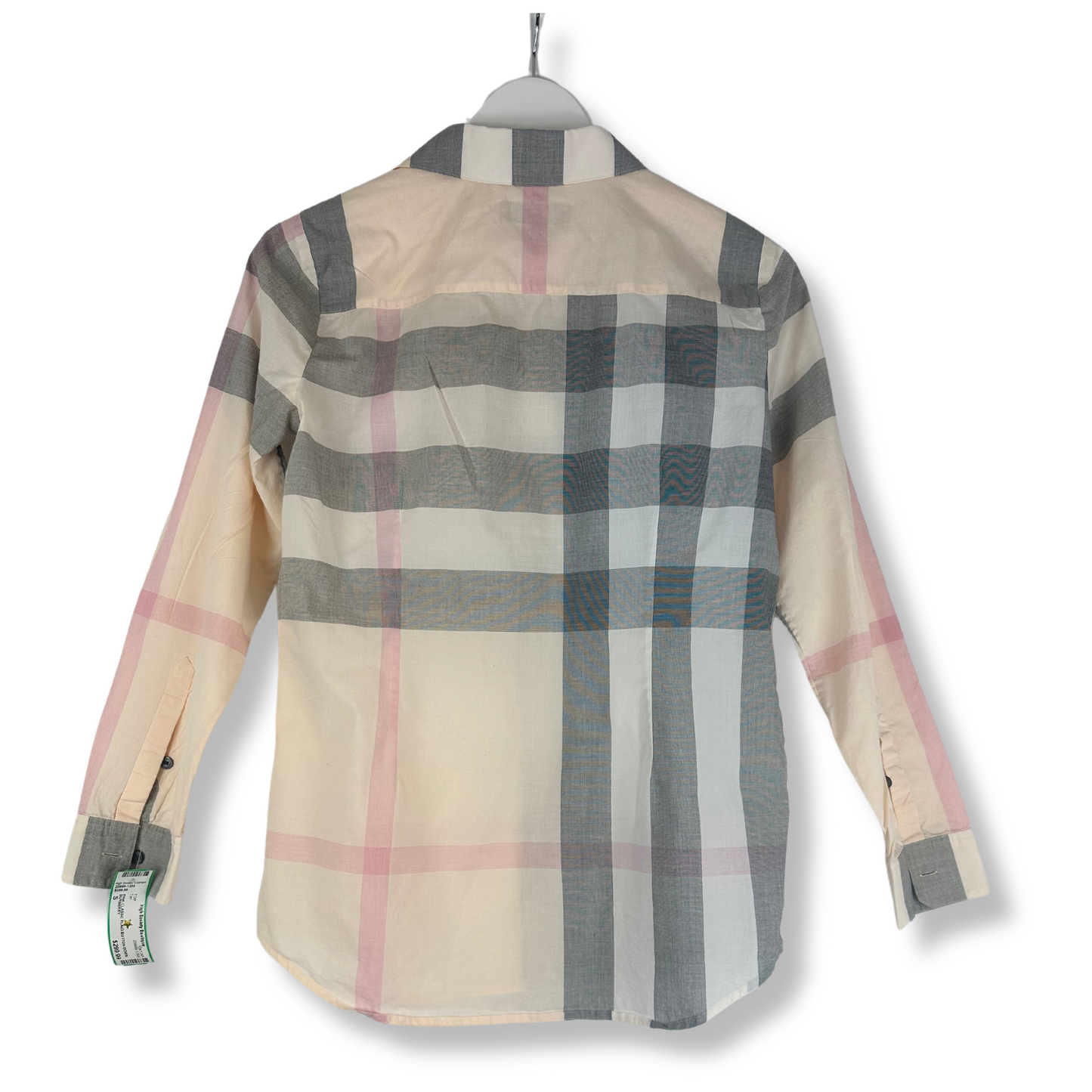 BURBERRY Pink Classic Plaid Button Down