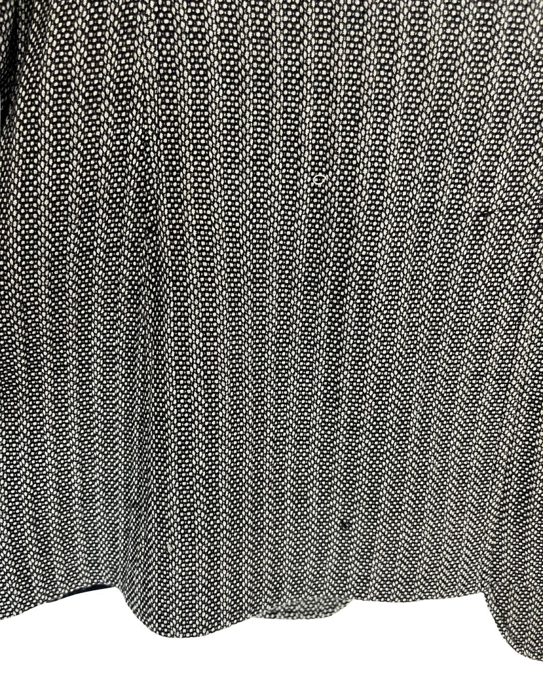 ARMANI COLLEZIONI Tweed Black & White Blazer (Size 10)