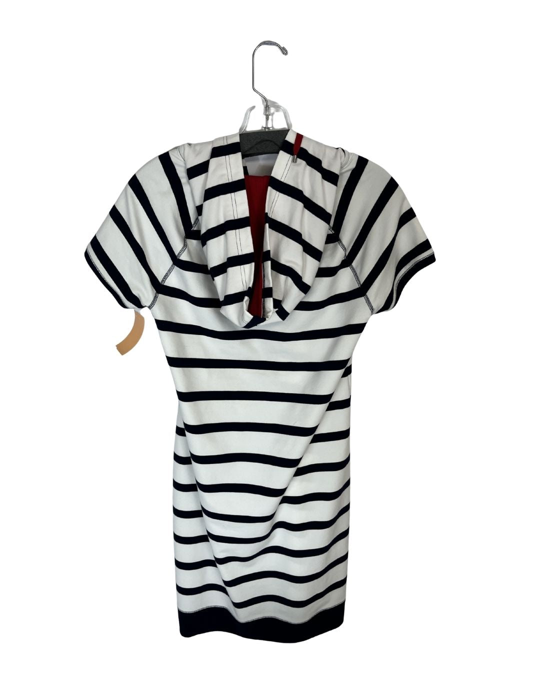 RALPH LAUREN Active Red & Blue Hooded Dress (Size M)