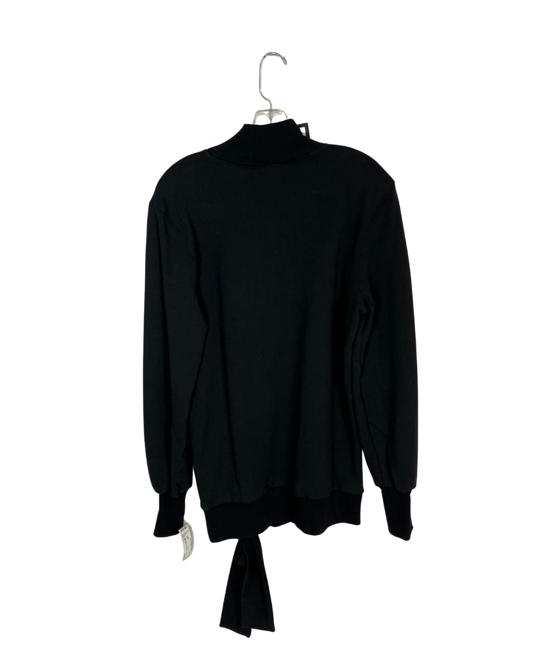 VERSACE Black Logo Print Cotton Mini Dress (Size S)