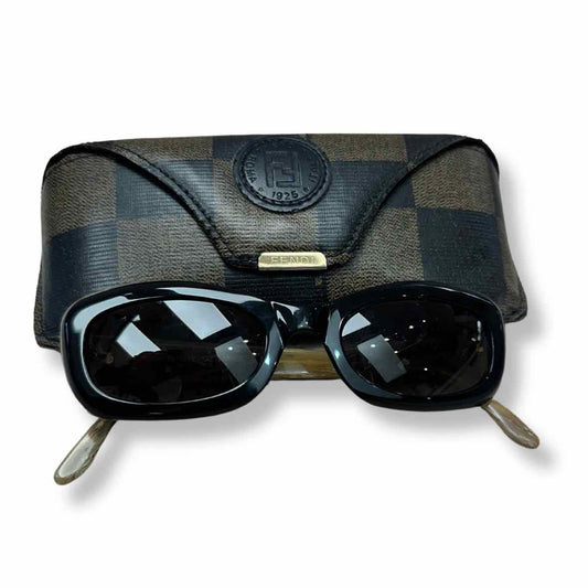 FENDI Black Horn Sunglasses