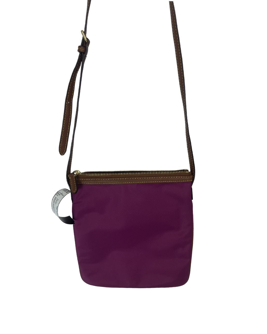 RALPH LAUREN Purple Nylon Crossbody Bag